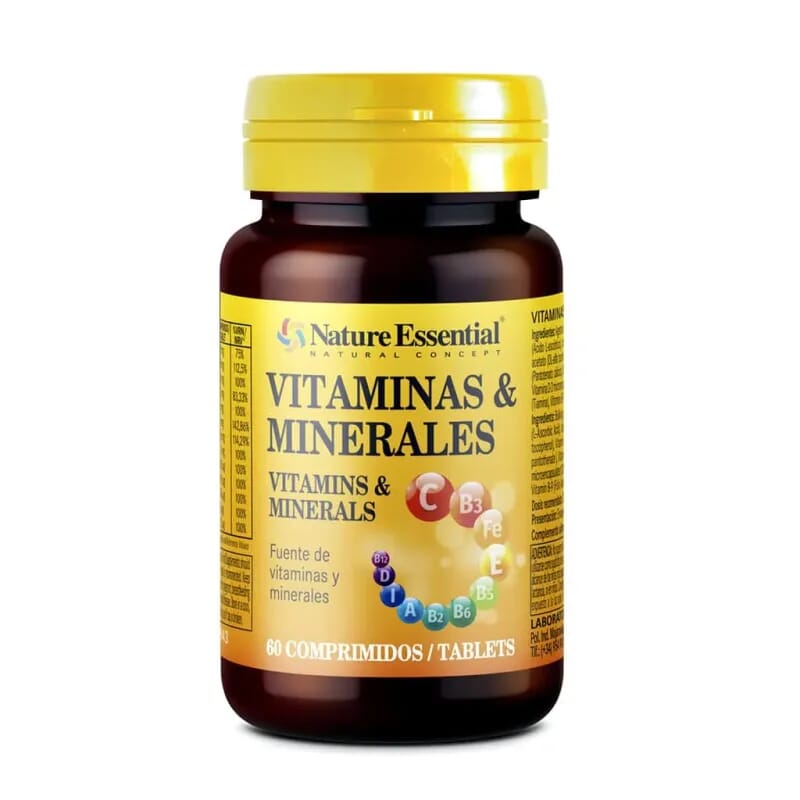 Vitaminas & Minerales 60 Perlas