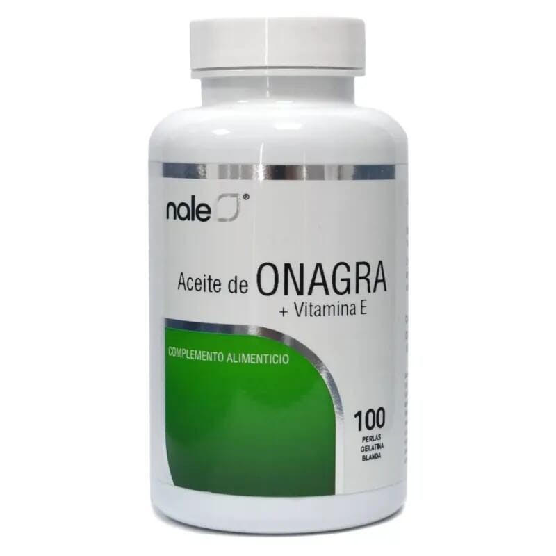 Aceite De Onagra Vitamina E 100 Perlas de Nale