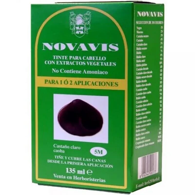 Teinture #5M - Châtain Clair Acajou 135 ml