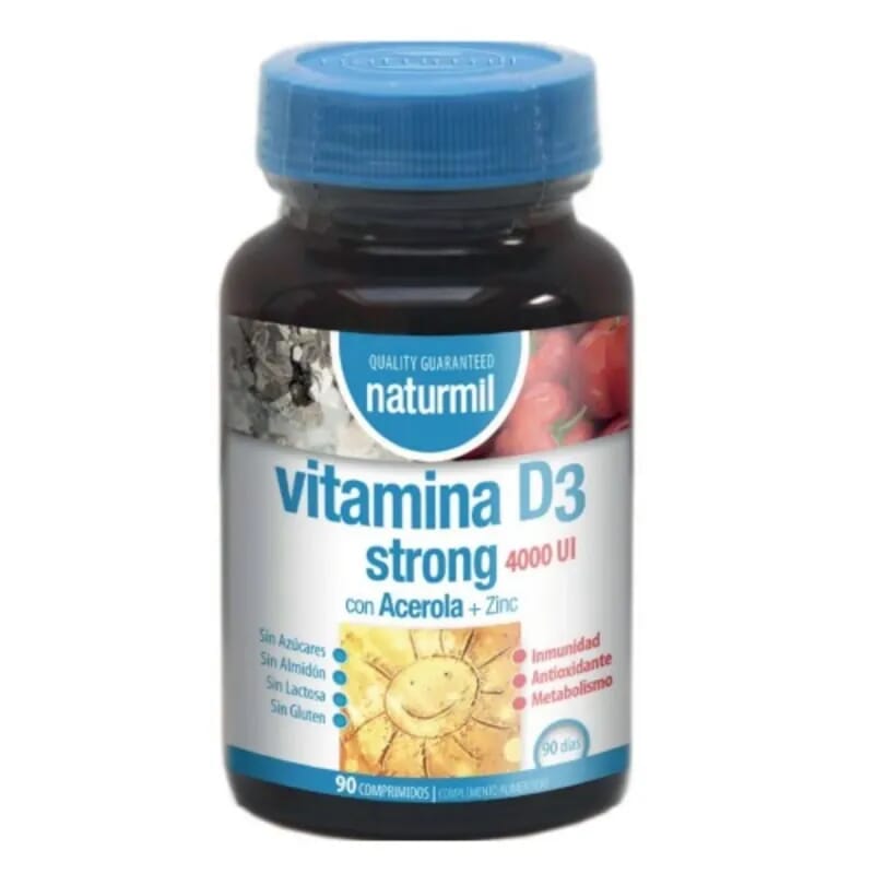Vitamina D3 Strong 4000 ui 90 Tabs