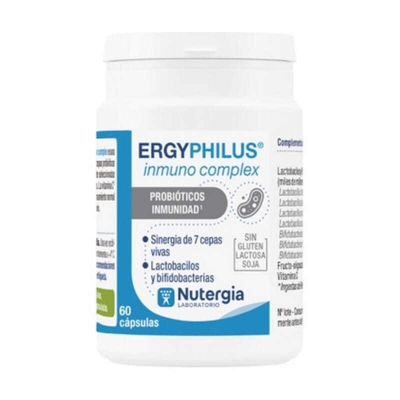 ErgyPhylus Inmuno Complex Probióticos Inmunidad 60 Caps