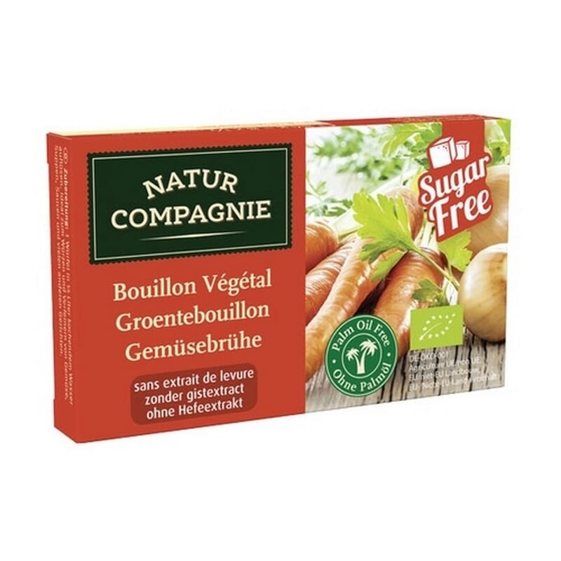 Caldo Vegetal En Cubitos Sin Levadura Bio 8 Uds