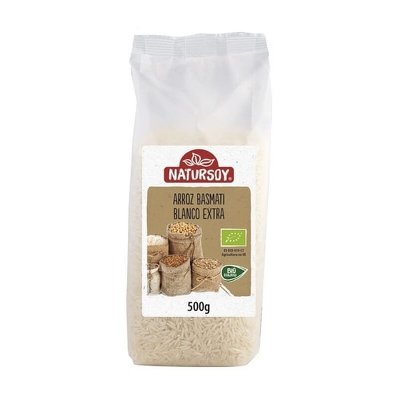 Arroz Basmati Branco Bio Vegan 500g