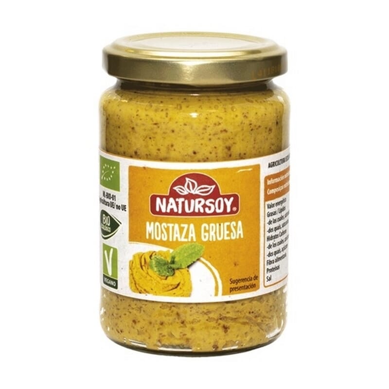 Mostaza Gruesa Bio 200g