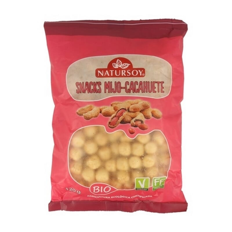 Snacks Di Miglio E Arachidi Bio 120g