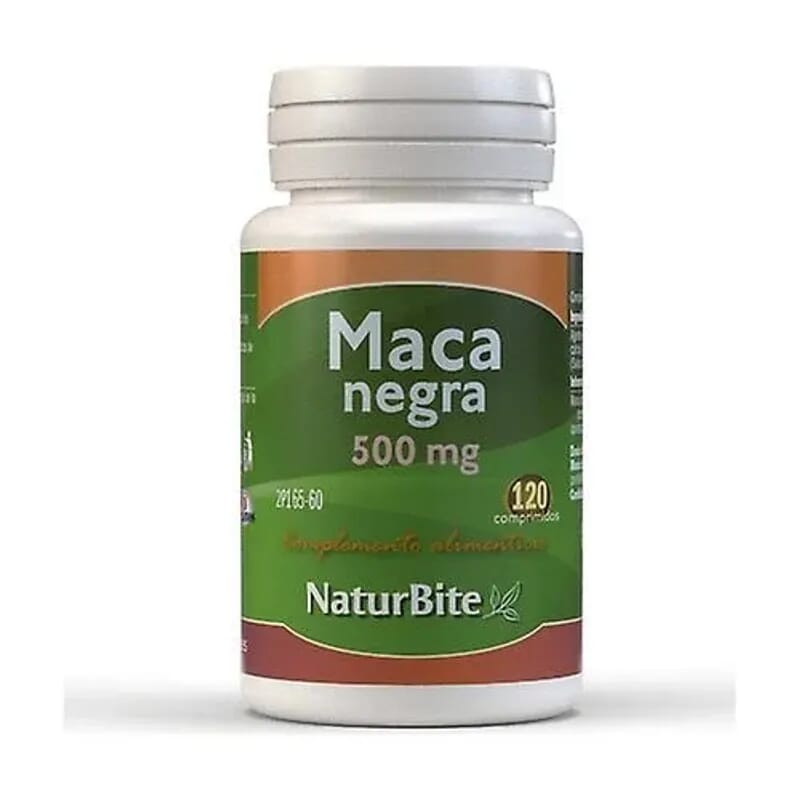 Maca Negra 500Mg 120 Tabs de Naturbite