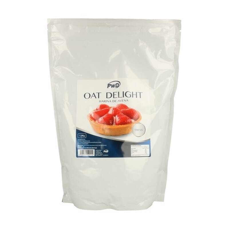 Harina De Avena Sabor Fresa 1.5 Kg de PWD nutrition