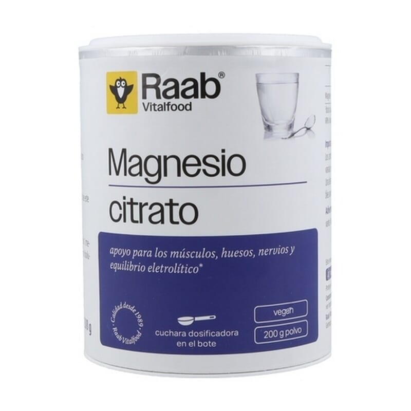 Citrato De Magnesio En Polvo 200g