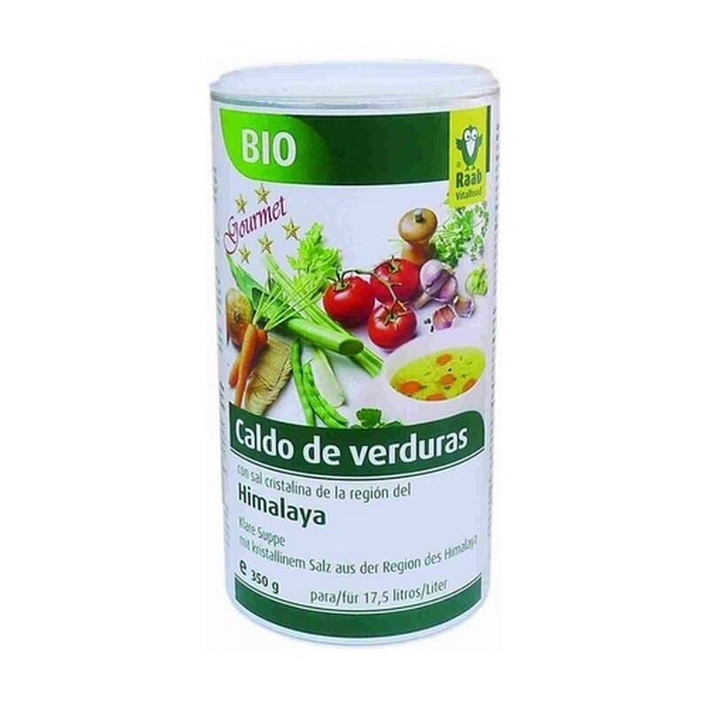 Caldo De Verduras En Polvo Sin Levadura 350g