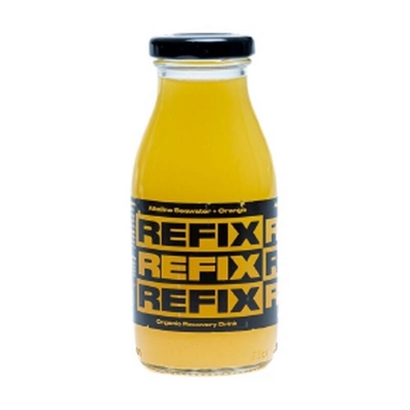 Agua Mar Alcalina Naranja Vidrio Eco 265 ml de Refix