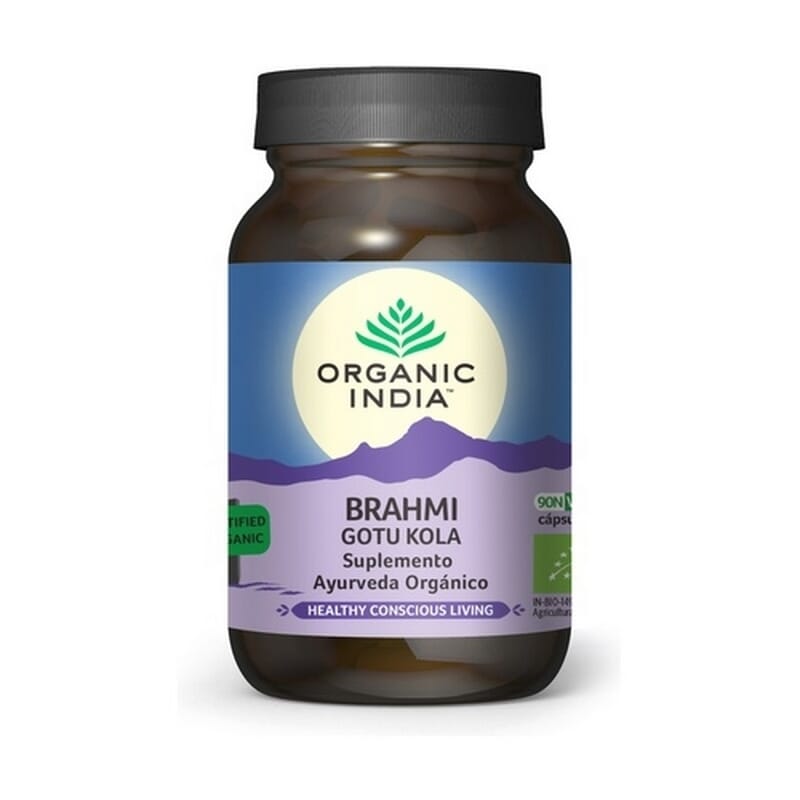 Brahmi Gotu Kola Orgánico 90 Caps