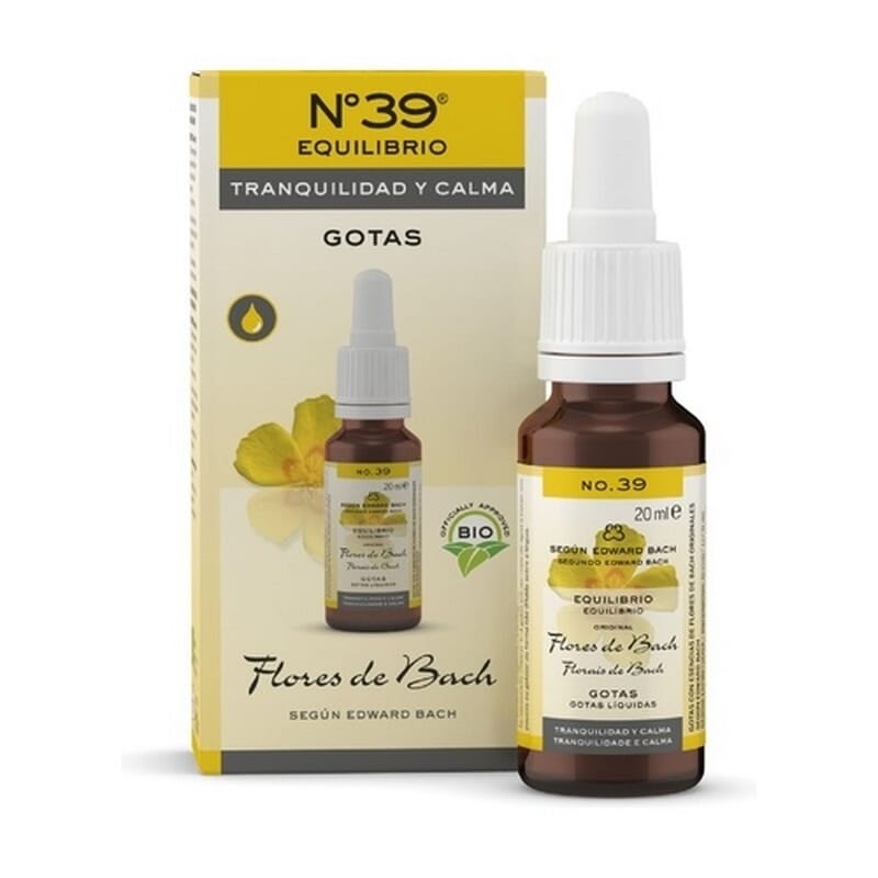 N39 Equilibrio Tranquilidad Y Calma 20 ml de Flores de Bach Originales