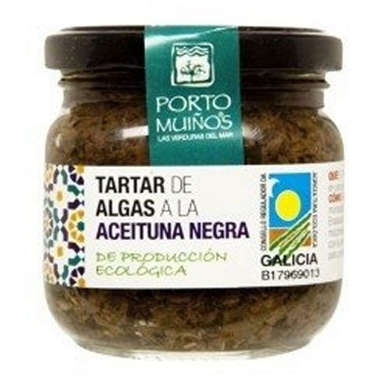 Tartar De Algas A La Aceituna Negra 160g de Porto Muiños