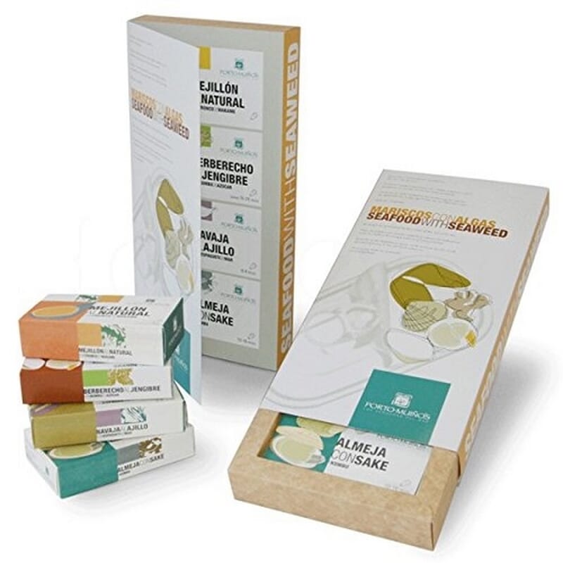 Pack Mariscos Con Algas Eco 4 Uds