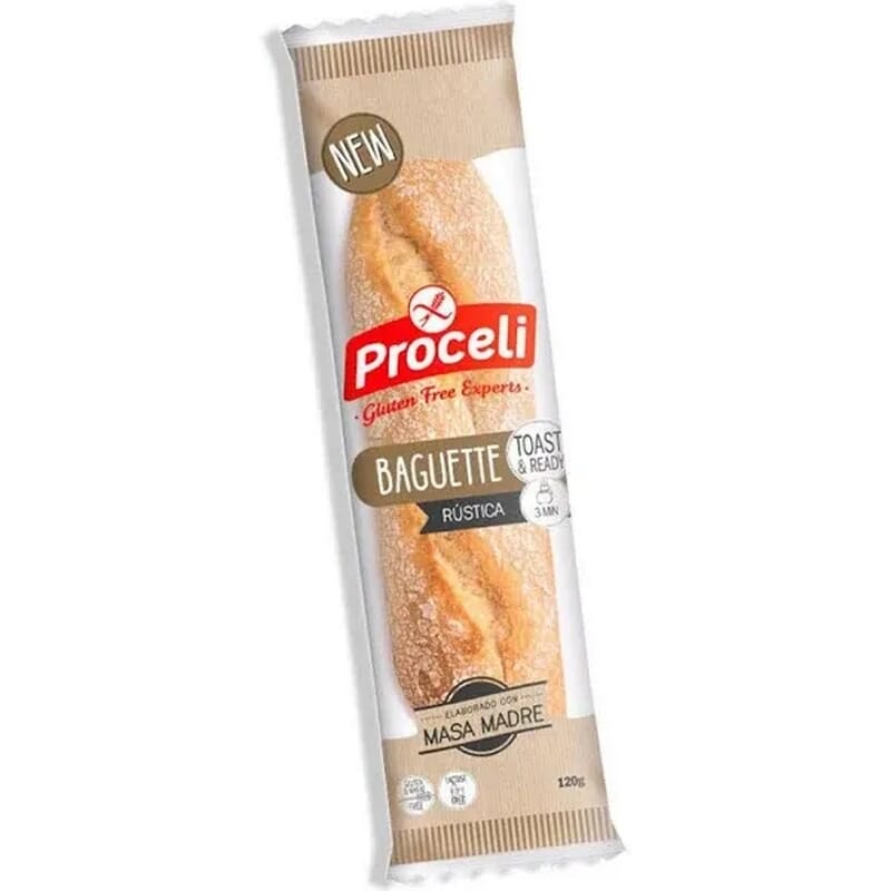 Baguette Rustica Sin Gluten 120g