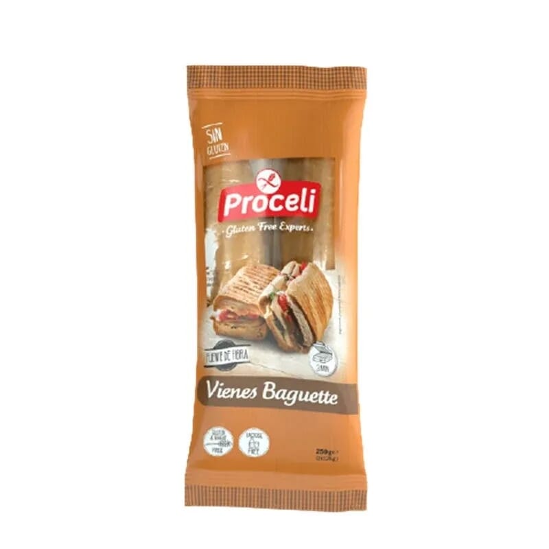 Baguette Vienes Sin Gluten 2 Uds 125 g
