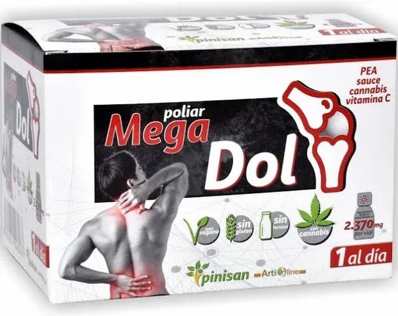 Poliar Megadol Sin Gluten Vegan 6 Viales