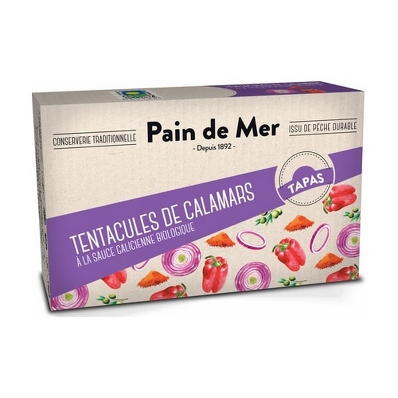 Tentaculos De Calamar En Salsa Gallega 120g de Pan Do Mar