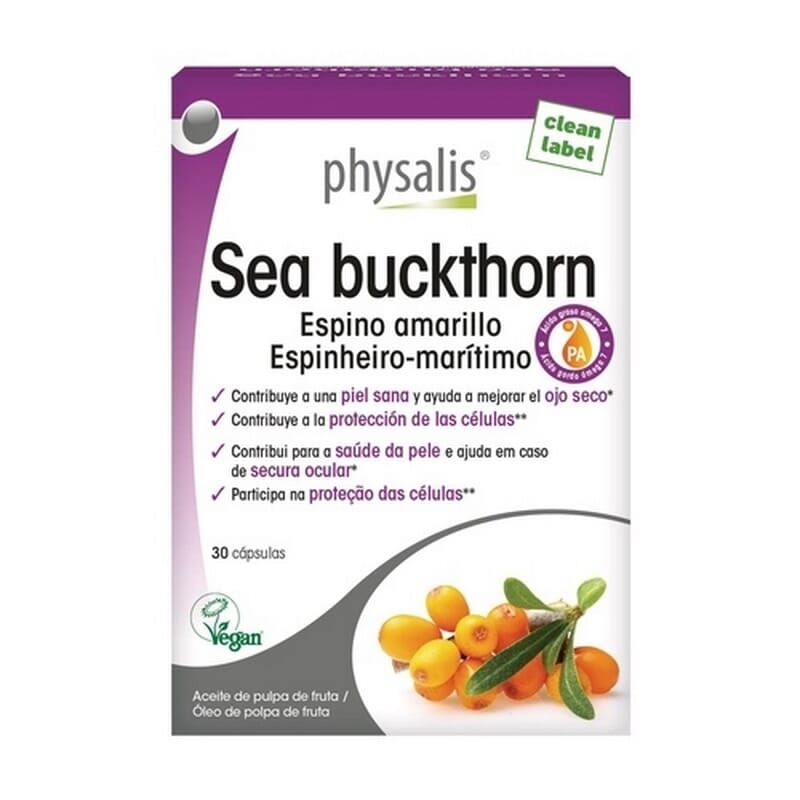 Argousier Jaune Sea Buckthorn 30 Gélules
