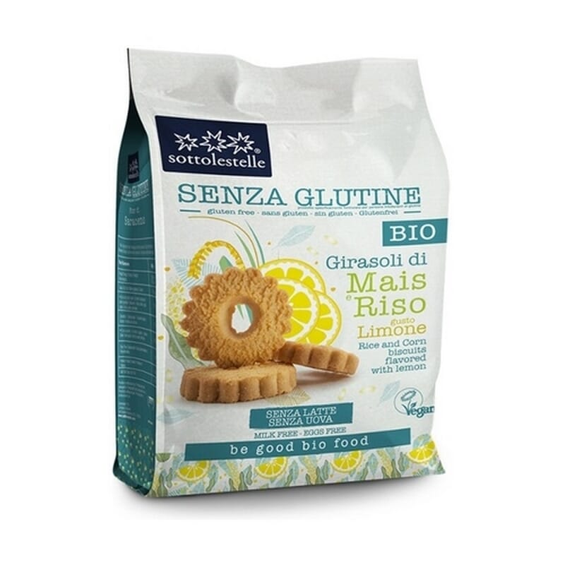 Galletas Girasol Maíz Arroz y Limón Bio 250g