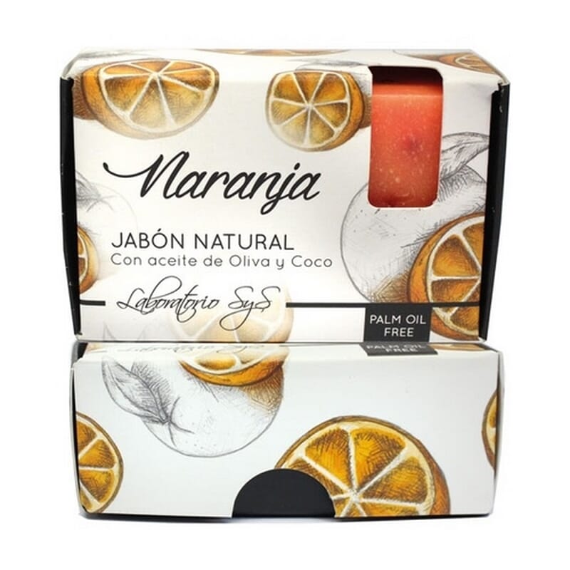Jabón Natural Naranja y Azahar Vegan 100g de Sys