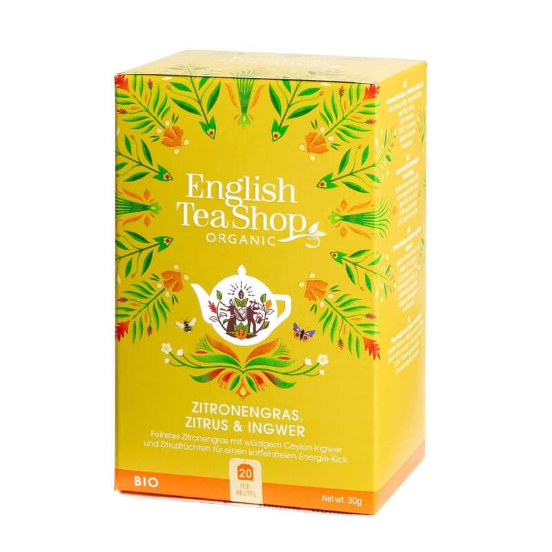 Té Lemongrass Jengibre Y Citricos 20 Uds