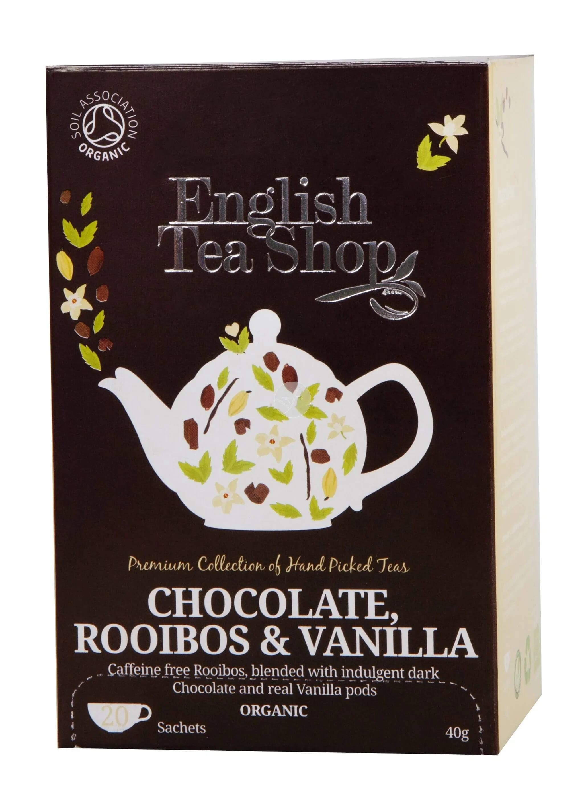 Té Chocolate Rooibos Y Vainilla 20Uds