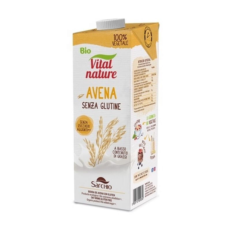 Bibita Vegetale di Avena Eco Senza Glutine 1 L