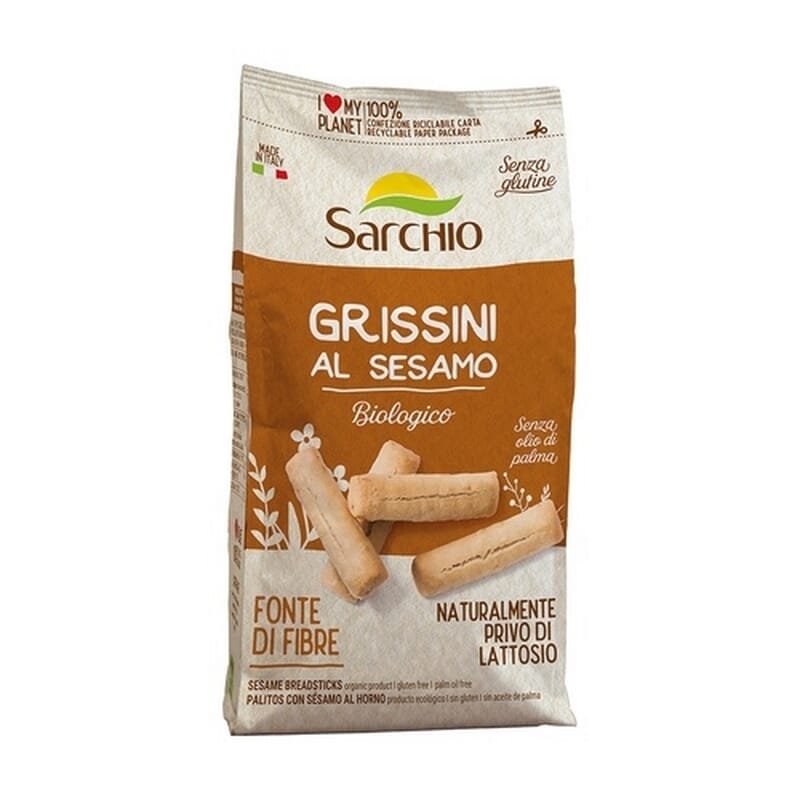 Palitos Con Sesamo Eco Sin Gluten 180g