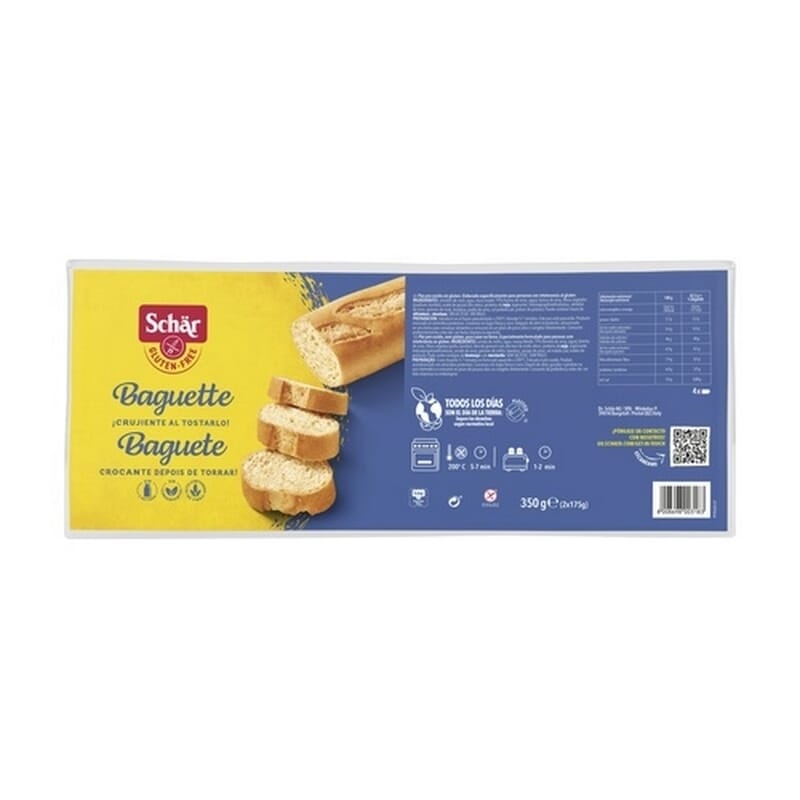 Baguette Crujiente Al Tostarlo Sin Gluten 350g