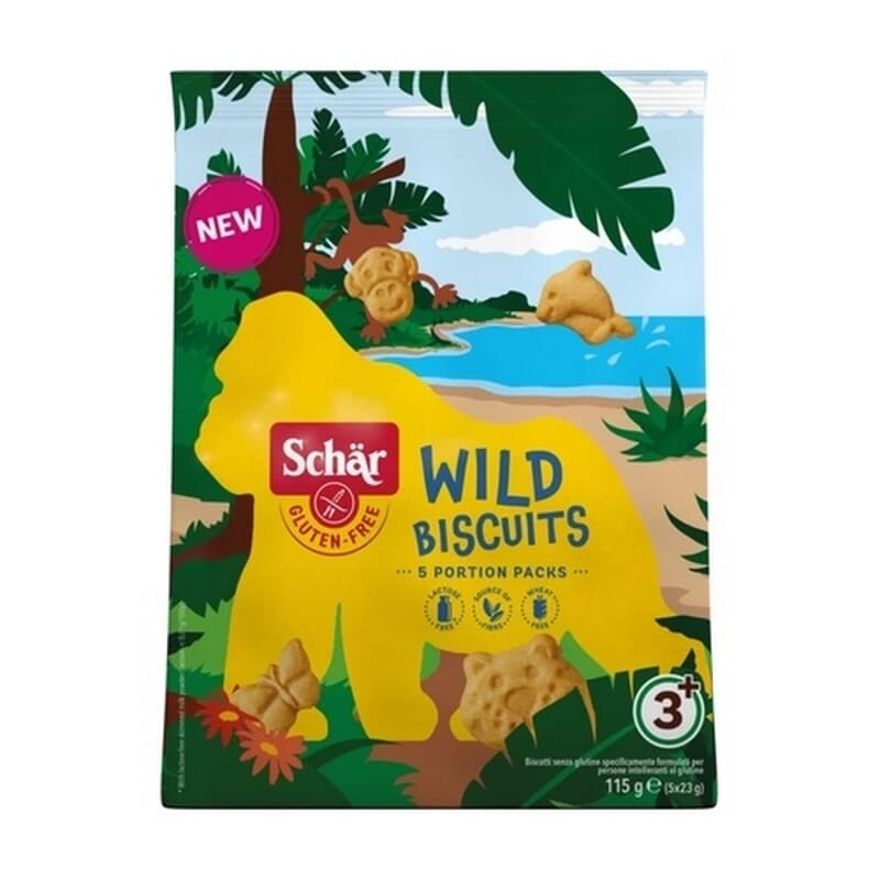 Biscotti Wild Biscuits Senza Glutine 115g