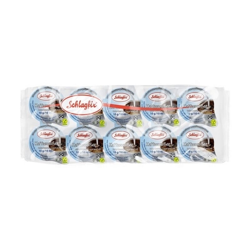 Crème Pour Café Sans Gluten Vegan 10 Unités 10 g