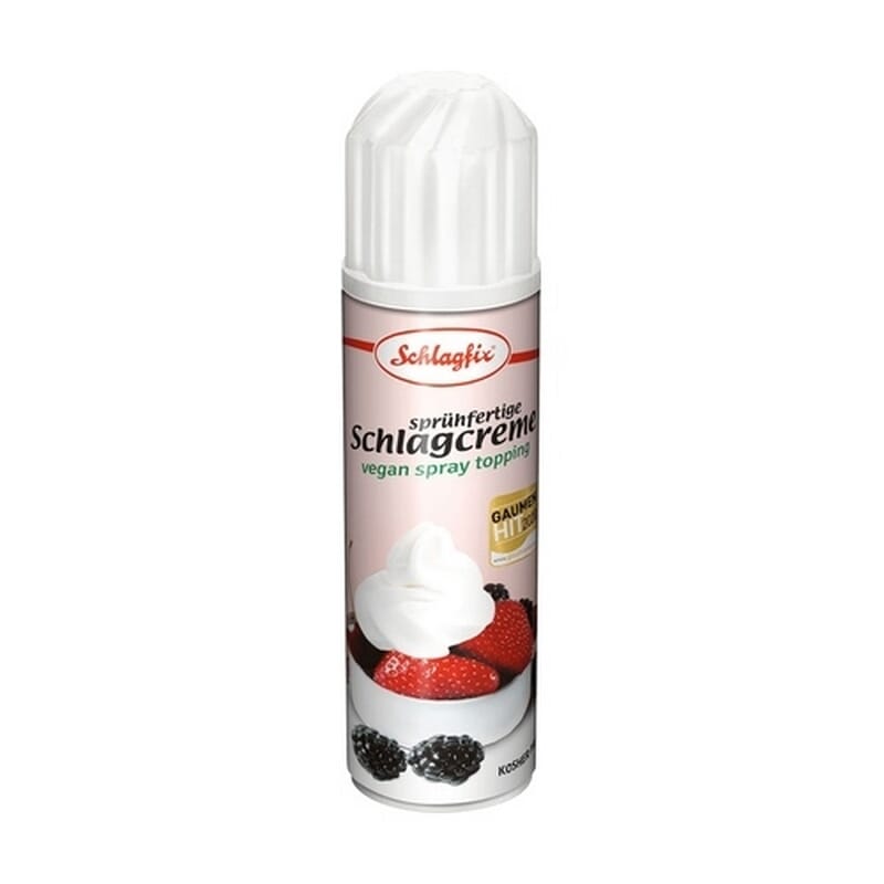 Crème Fouettée en Spray Sans Gluten Vegan 200 ml