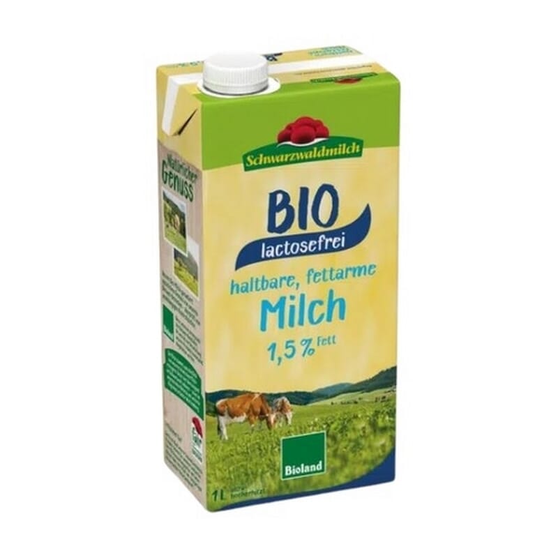 Leche De Vaca Semi Sin Lactosa Bio 1 L