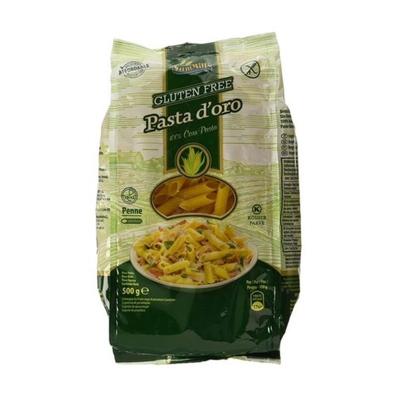 Macarrones Penne De Maiz Sin Gluten 500g