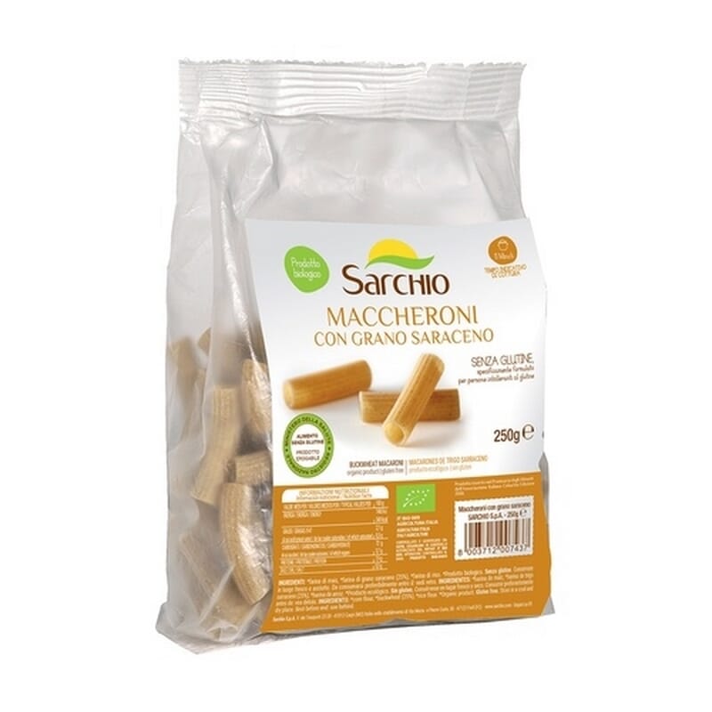 Macarrones De Trigo Sarraceno Eco 250g
