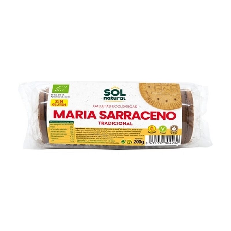 Galletas Maria Sarraceno Tradicional Bio 200g