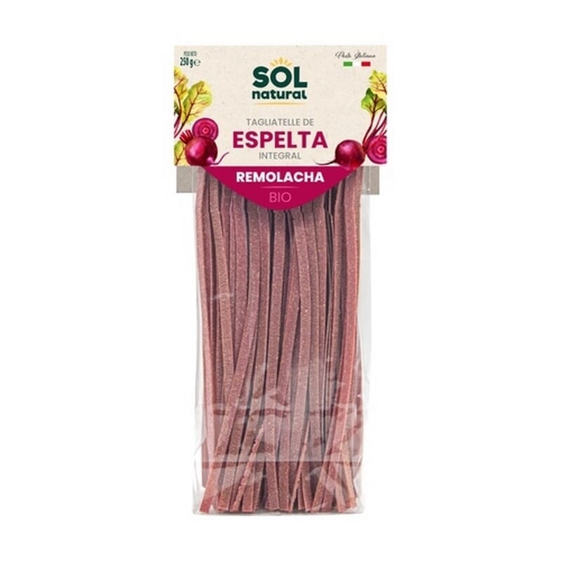 Tagliatelle De Espelta Integral De Remolacha Bio 250g