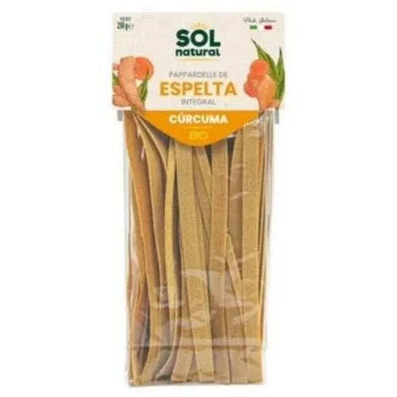 Parpadelle Espelta Integral Con  Curcuma Bio 250g