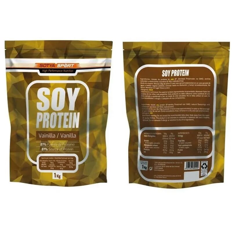 Proteina Soja 100% Vainilla 1 Kg