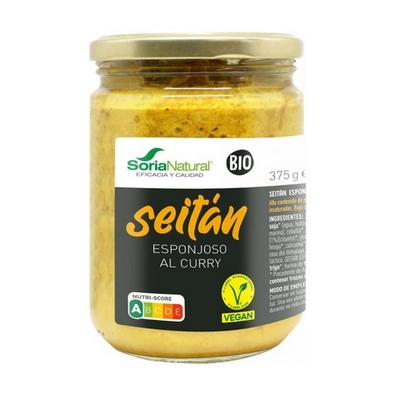 Seitan Esponjoso Curry 375g
