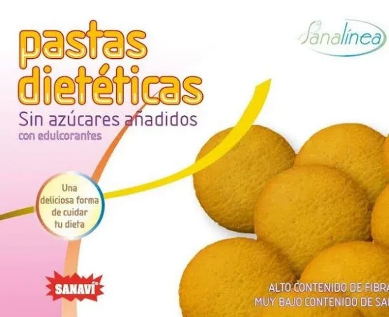 Pastas Dietéticas Glutinadas Sin Azúcar 240g