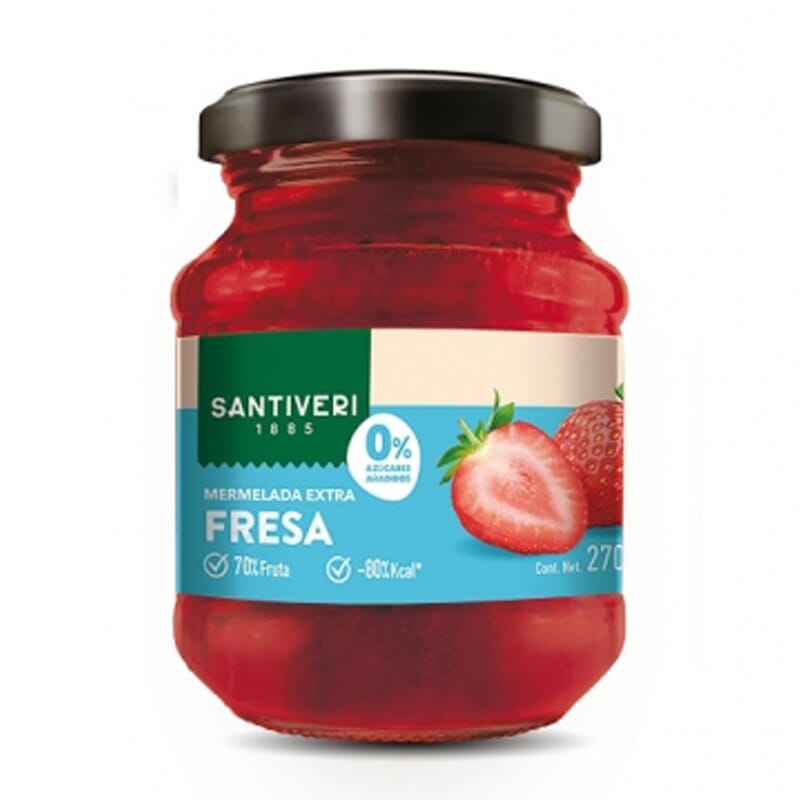 Confiture De Fraise 0% Sucres 270g