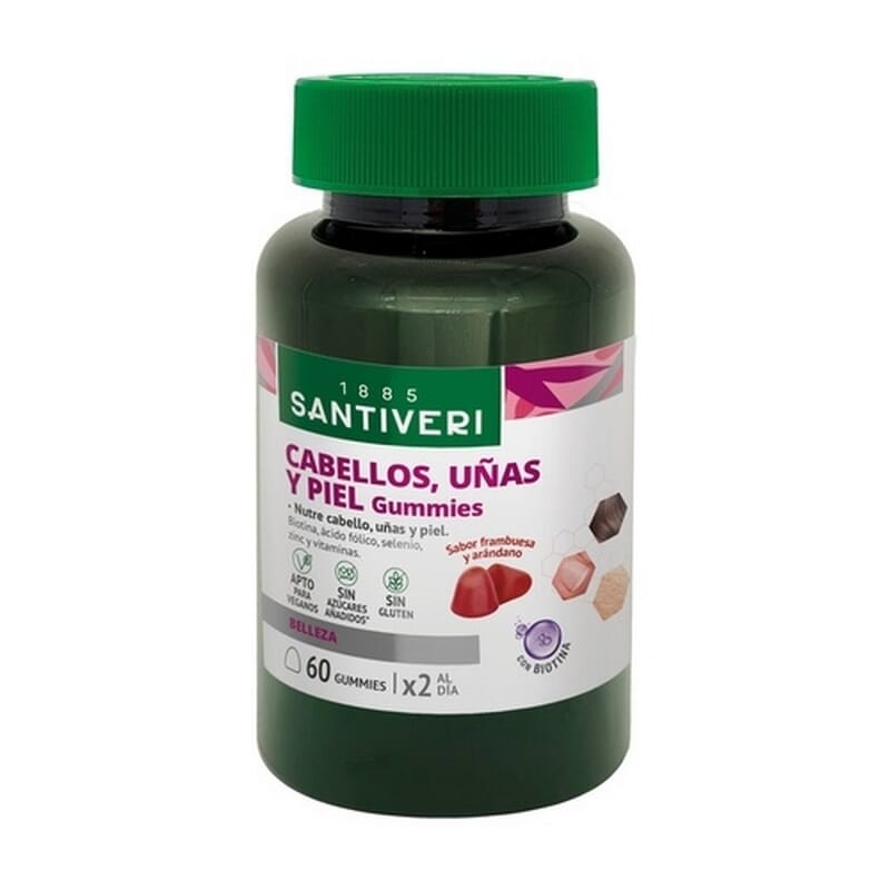 Gummies Cabello Uñas y Piel 60 Gominolas