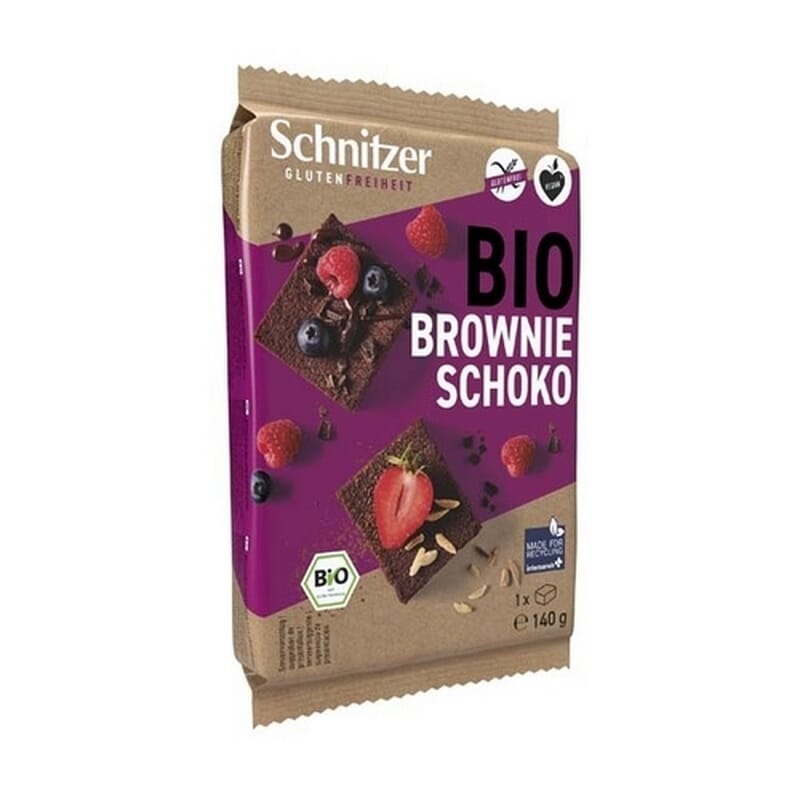 Brownie Choco Negro Sin Gluten Eco 140g