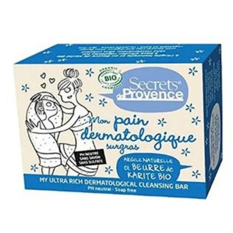 Jabón Dermatológico pH Neutro En Pastila 90g de Secrets de Provence