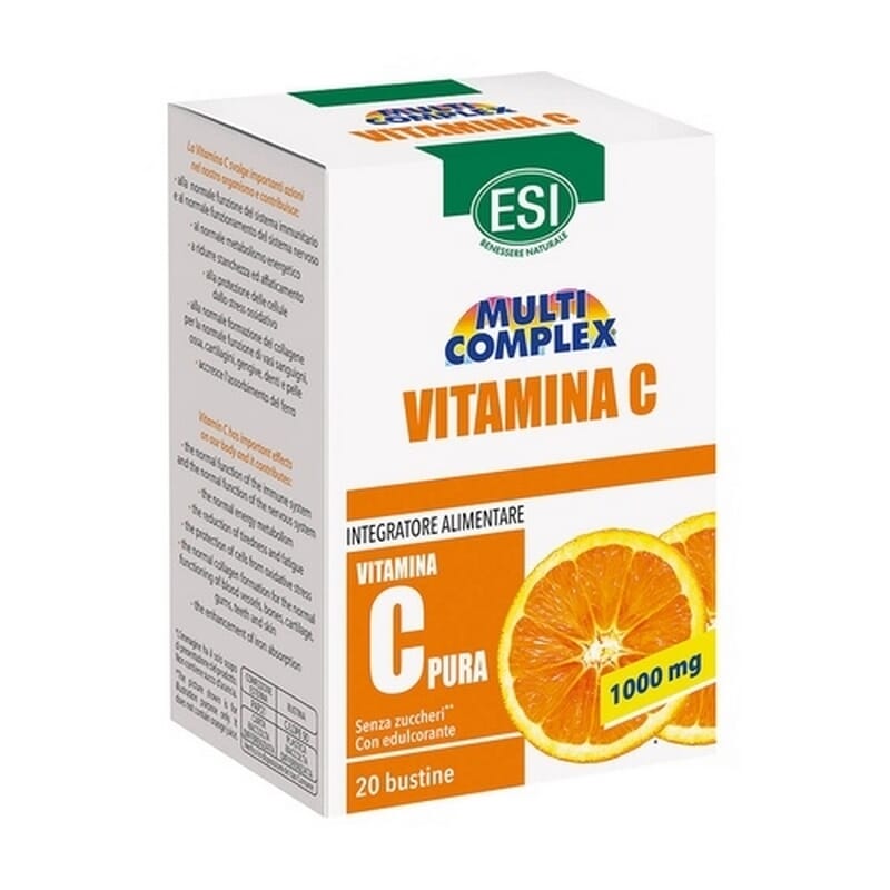 Vitamina C Polvo 1000 mg 20 Sobres