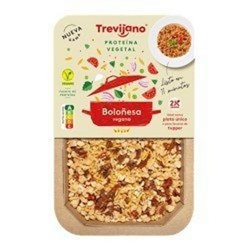 Pasta Boloñesa Vegan 200g de Trevijano