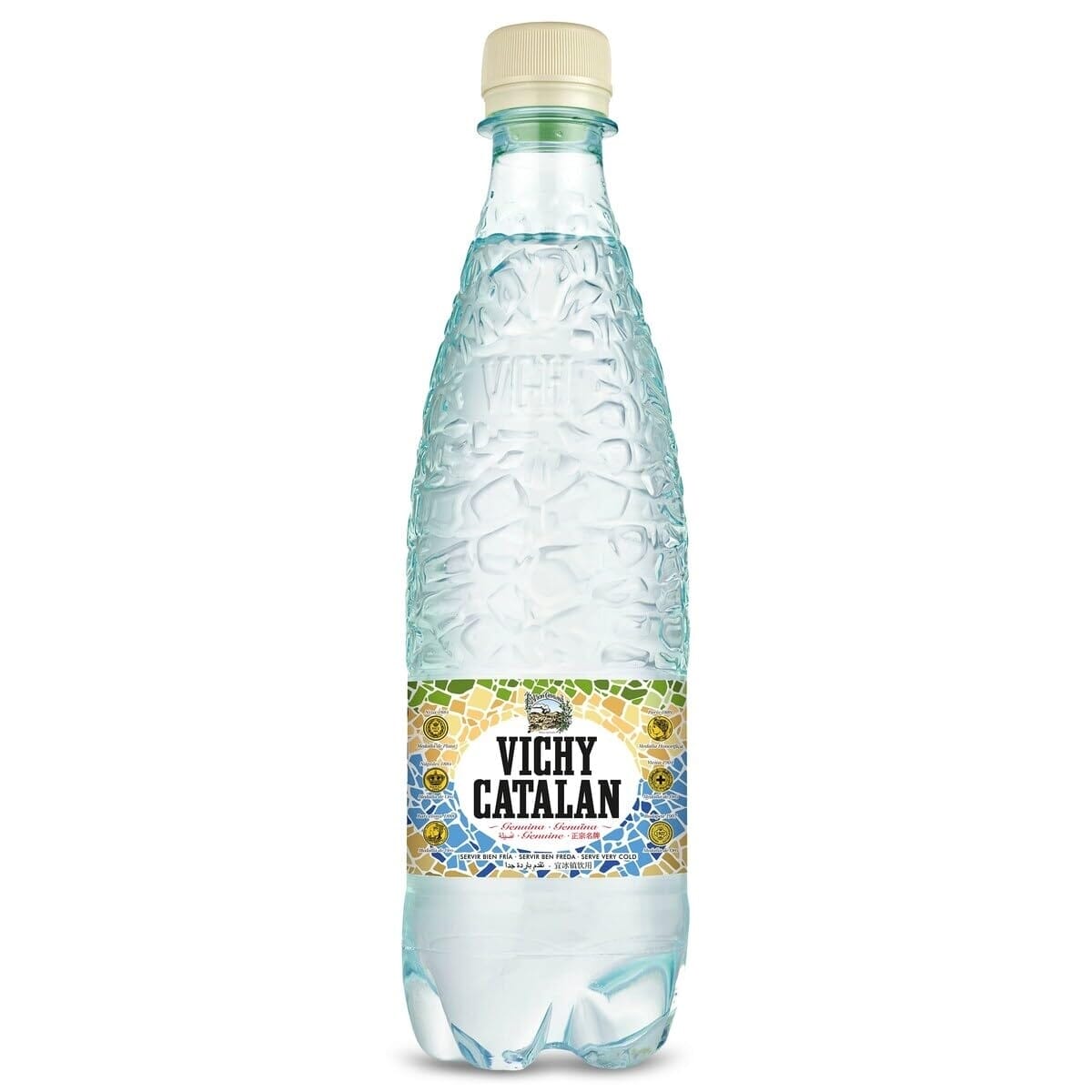 Agua Con Gas Botella Pet 500 ml de Vichy Catalan