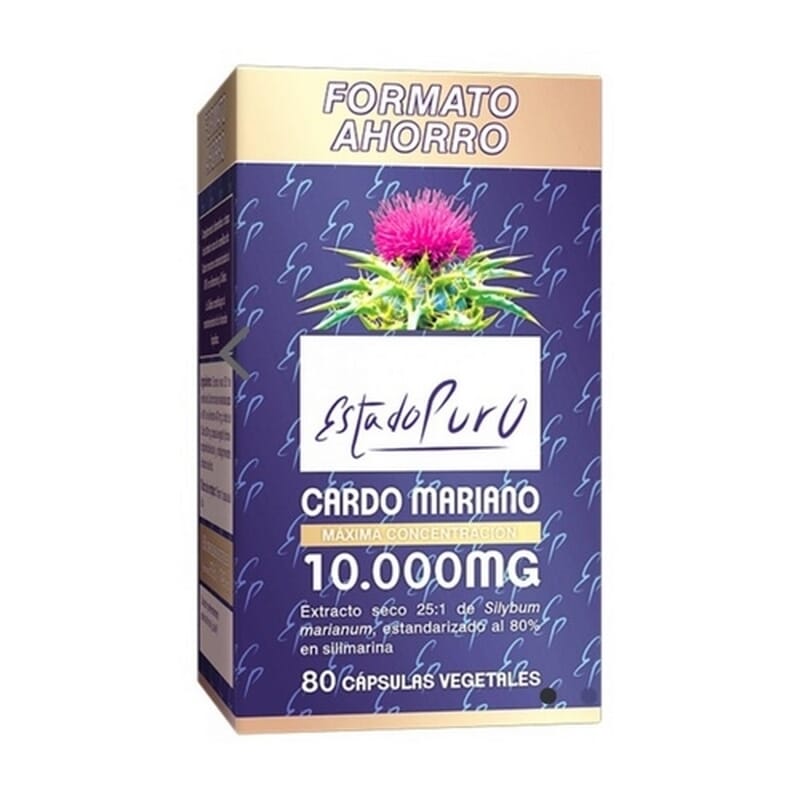 Cardo Mariano Estado Puro 10000Mg 80 Caps